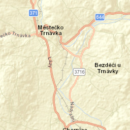 Městečko Trnávka Street Map