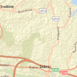 Dobrá Street Map