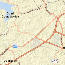 Hnojník Street Map