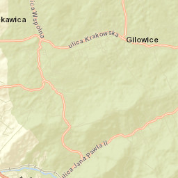 Pewel Ślemieńska Street Map