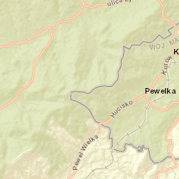 Ślemień Street Map