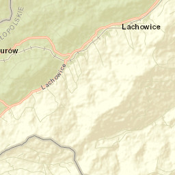 Lachowice Street Map