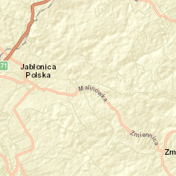 Zmiennica Street Map