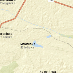 Bilylivka Street Map