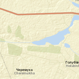 Holubivka Street Map