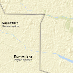 Berezianka Street Map