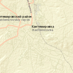 Kantemirovka Street Map