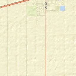 Coaldale Street Map