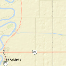 St. Adolphe Street Map