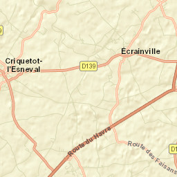 Écrainville Street Map