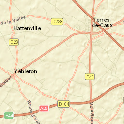 Yébleron Street Map