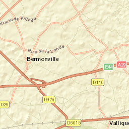 Valliquerville Street Map