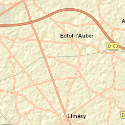Limésy Street Map