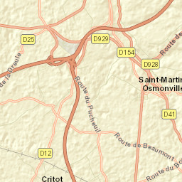 Saint-Martin-Osmonville Street Map