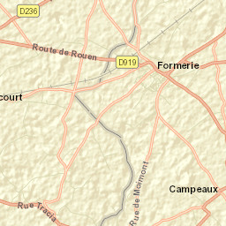 Formerie Street Map