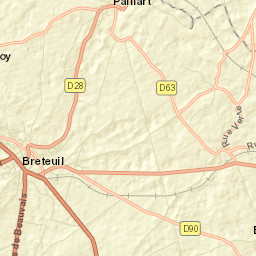Breteuil Street Map