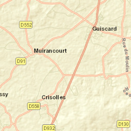 Crisolles Street Map