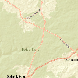 Saint-Léger Street Map
