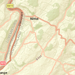 Nittel Street Map