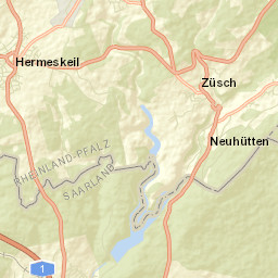 Hermeskeil Street Map