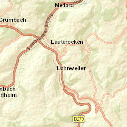 Lauterecken Street Map