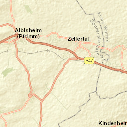 Albisheim Street Map