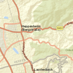 Laudenbach Street Map