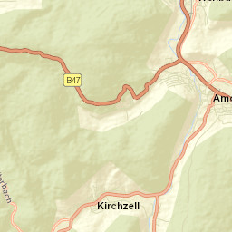 Kirchzell Street Map