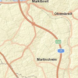 Obernbreit Street Map