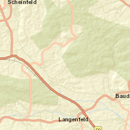 Baudenbach Street Map