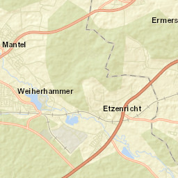Weiherhammer Street Map