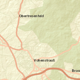 Vohenstrauß Street Map