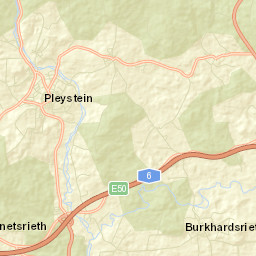 Pleystein Street Map