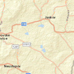 Okres Benešov Street Map