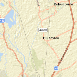 Bohuňovice Street Map