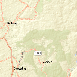 Hlubočky Street Map