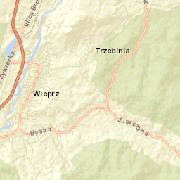 Juszczyna Street Map