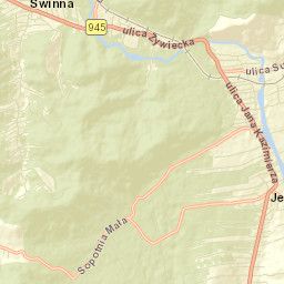 Jeleśnia Street Map