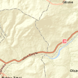 Olszówka Street Map