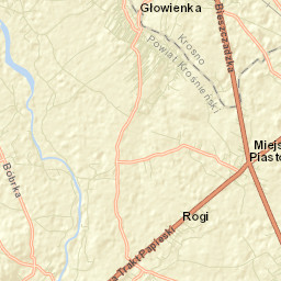 Miejsce Piastowe Street Map