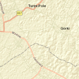 Górki Street Map