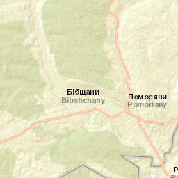 Pomoriany Street Map