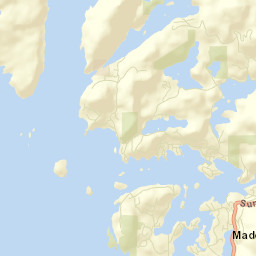 South Pender Harbour Street Map