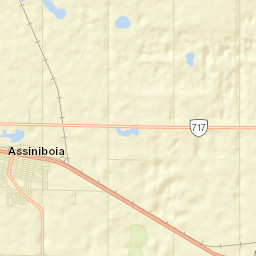Assiniboia Street Map