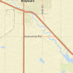 Weyburn Street Map
