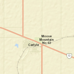 Carlyle Street Map