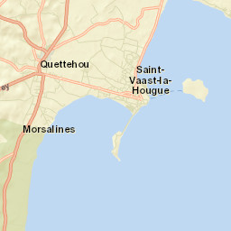 Saint-Vaast-la-Hougue Street Map