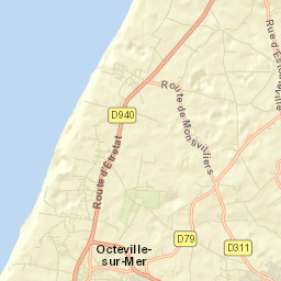 Octeville-sur-Mer Street Map