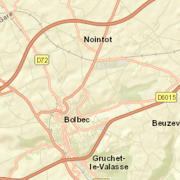 Lanquetot Street Map