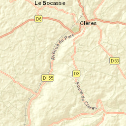 Clères Street Map